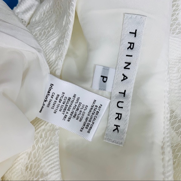 Trina Turk / White Crochet Top - Picture 6 of 8